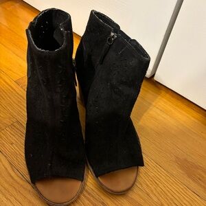 Heeled Boots suede